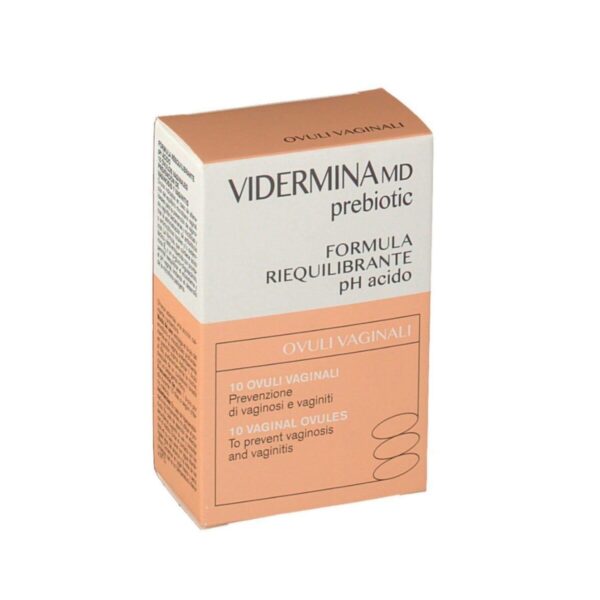 Vidermina Prebiotic globule, 10 vaginalnih ovul