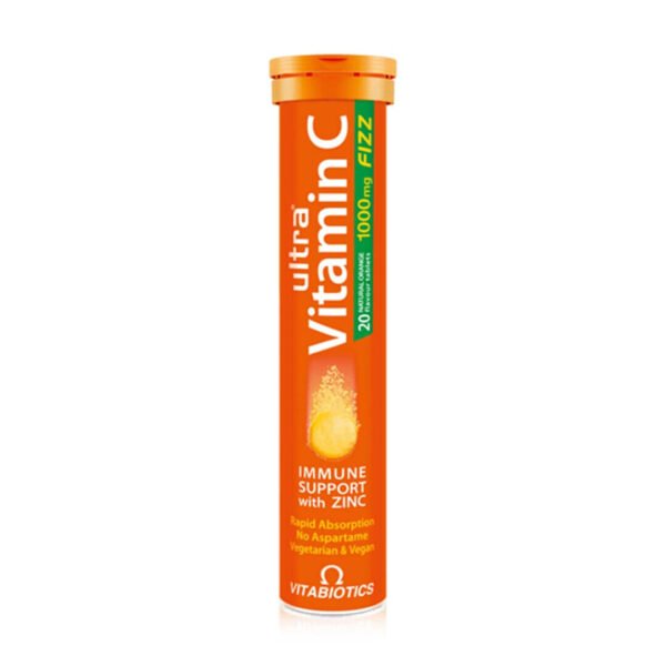 Vitabiotics Ultra Vitamin C 1000 mg, 20 šumečih tablet