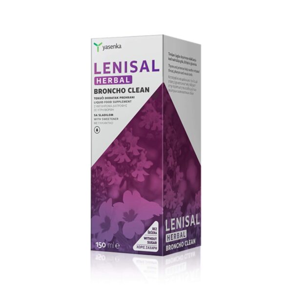 Yasenka Lenisal Broncho Clean sirup, 150 ml