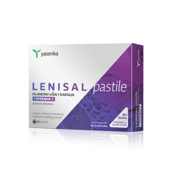 Yasenka Lenisal pastile islandski lišaj, žajbelj in vitamin C, 20 pastil