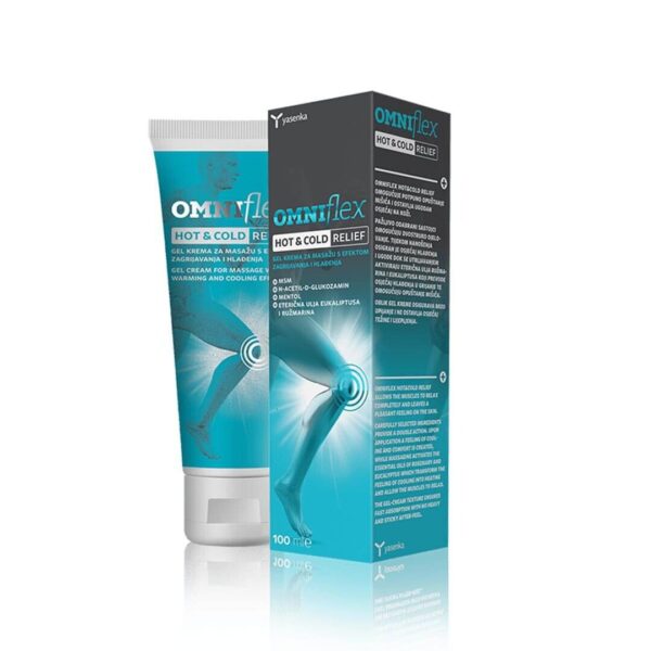 Yasenka Omniflex HOT & COLD Relief gel-krema, 100 ml