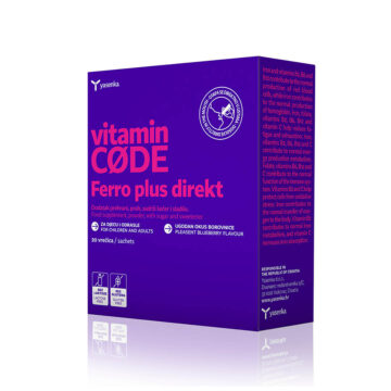 Yasenka Vitamin Code FERRO PLUS DIREKT, 20 vrečic