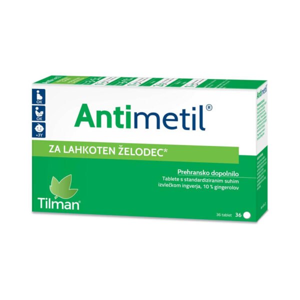 Antimetil tablete ingver, 36 tablet