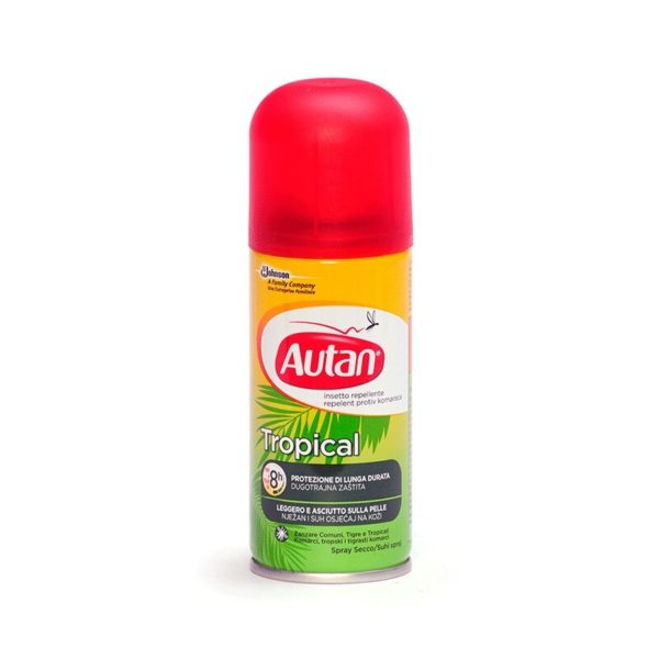 Autan Tropical suhi sprej, 100 ml