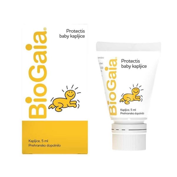 BioGaia Protectis Baby kapljice za otroke in dojenčke, 5 ml