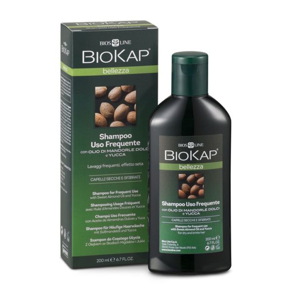 Biokap šampon za poškodovane in suha lase, 200 ml