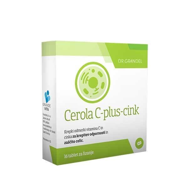 Cerola C plus cink, 16 tablet