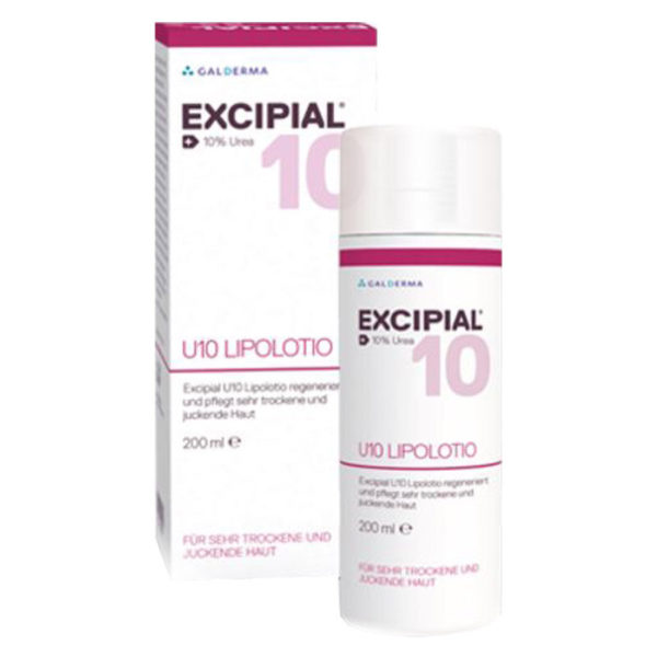 Excipial U 10 Lipolotion losjon za suho kožo, 200 ml