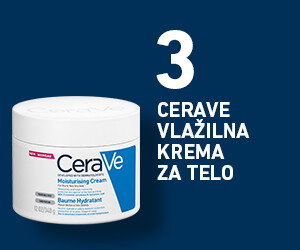 Priporočena uporaba CeraVe kreme za obraz v kombinaciji z izdelki CeraVe za čiščenje in nego telesa