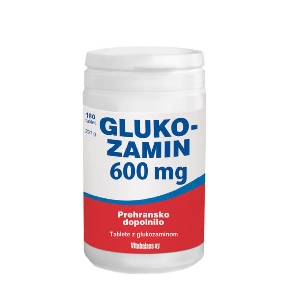 Glukozamin 600 mg Vitabalans, 180 tablet