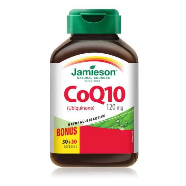 Jamieson CoQ10 120 mg, 60 kapsul