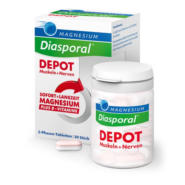 Magnesium Diasporal DEPOT 2-fazni magnezij, 30 tablet