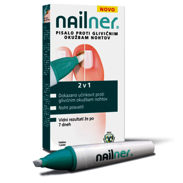 Nailner Pen 2 v 1 pisalo proti glivicam na nohtih, 4 ml