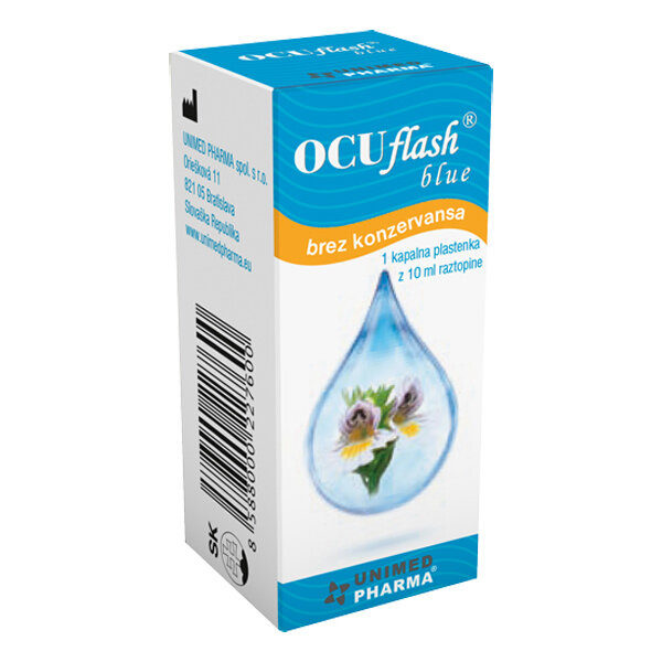 OCUflash Blue kapljice za oko, 10 ml