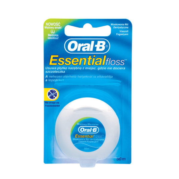 Oral-B Essential Floss zobna nitka mint 50 m, 1 kom