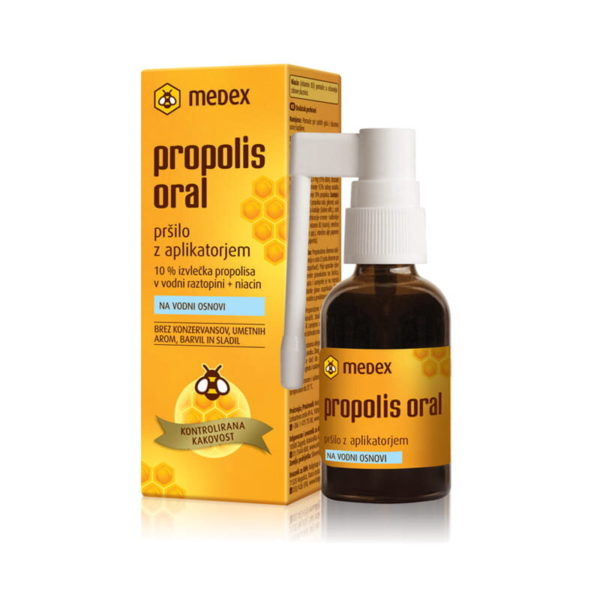 Propolis Oral pršilo na vodni osnovi, 30 ml