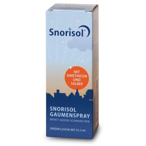 Snorisol ustno pršilo proti smrčanju, 22,5 ml