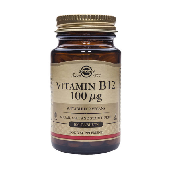 Solgar Vitamin B12 tablete, 100 tablet