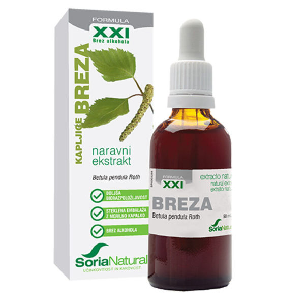 Soria Natural Breza kapljice, 50 ml