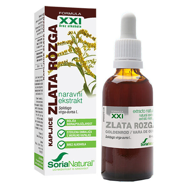 Soria Natural XXI Zlata rozga kapljice, 50 ml