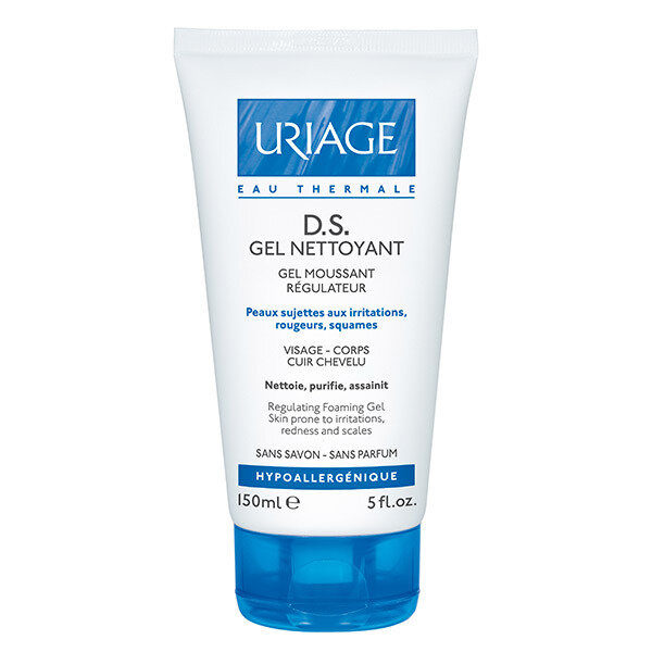 Uriage D.S. gel za umivanje, 150 ml