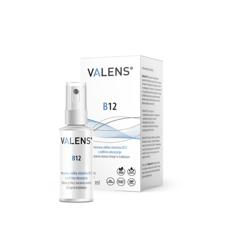 Valens B12 ustno pršilo, 25 ml