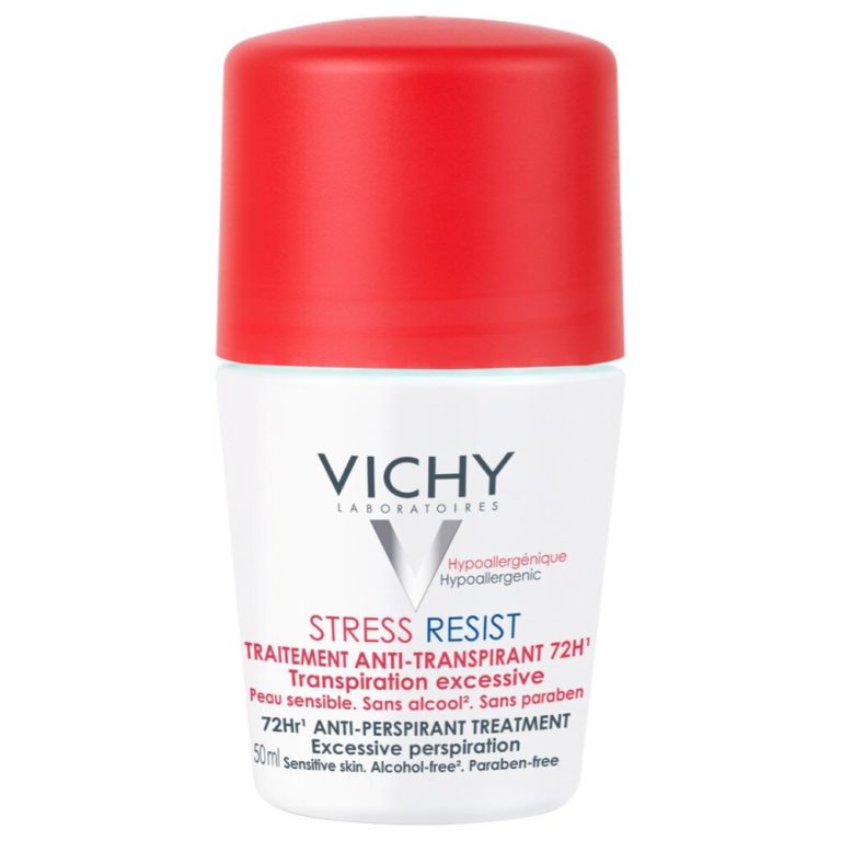 Vichy Stress Resist tretma proti potenju 72 h roll-on deodorant, 50 ml